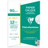 Papier Calque pochette 12F A4 90/95g