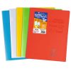 Cahier Travaux Pratiques piqu&eacute; Koverbook 24x32cm 64 pages grands carreaux + uni 90 g couverture polypropyl&egrave;ne transparent