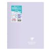 Cahier piqu&eacute; Koverbook Blush 24x32cm 96 pages grands carreaux couverture polypropyl&egrave;ne opaque bicolore Couleur al&eacute;atoire.