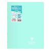 Cahier piqu&eacute; Koverbook Blush 24x32cm 96 pages grands carreaux couverture polypropyl&egrave;ne opaque bicolore Couleur al&eacute;atoire.