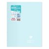 Cahier piqu&eacute; Koverbook Blush 24x32cm 48 pages grands carreaux couverture polypropyl&egrave;ne opaque bicolore