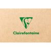 Cahier recycl&eacute; reliure int&eacute;grale Uninotes A4+ 160 pages d&eacute;tachables perfor&eacute; 4 trous lign&eacute; couverture kraft