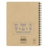 Project book Uninotes carnet recycl&eacute; reliure int&eacute;grale A5+ 160 pages d&eacute;tachables lign&eacute; + 3 intercalaires