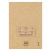 Bloc de cours recycl&eacute; encoll&eacute; grand c&ocirc;t&eacute; Uninotes A4 200 pages d&eacute;tachables perfor&eacute; 4 trous lign&eacute; + marge