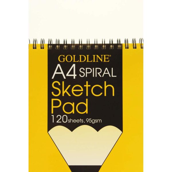 Goldline Sketch bloc spiral&eacute; 60F A4 95g